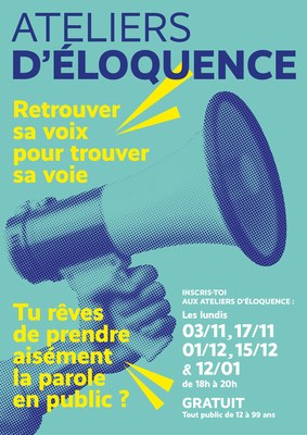Ateliers d'éloquence - Gratuit Ateliers d'éloquence - Gratuit