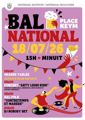 Bal National - samedi 18 juillet