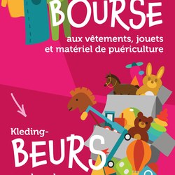 Bourse aux vêtements, jouets  et matériel de puériculture - Dimanche 15 novembre