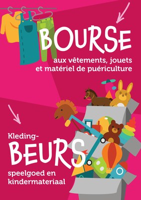 Bourse aux vêtements, jouets  et matériel de puériculture - Dimanche 15 novembre