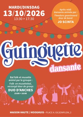 Guinguette dansante - mardi 13 octobre