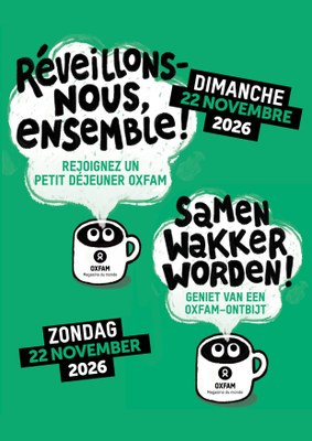 Petit déjeuner Oxfam - dimanche 22 novembre