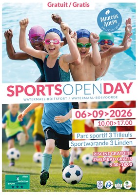 Sports Open Day - dimanche 6 septembre