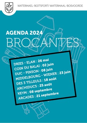 Brocantes 2024 : agenda et infos