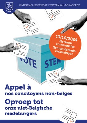 Élections communales : appel à nos concitoyens non belges !