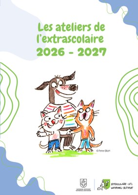 Ateliers de l'extrascolaire 2026-2027 - Inscriptions