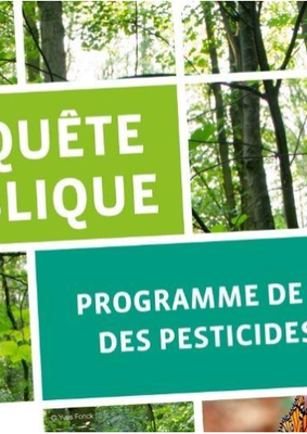 Enquête publique programme de réduction des pesticides
