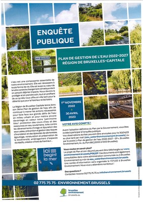 Enquête publique : Plan de Gestion de l’Eau 2022-2027